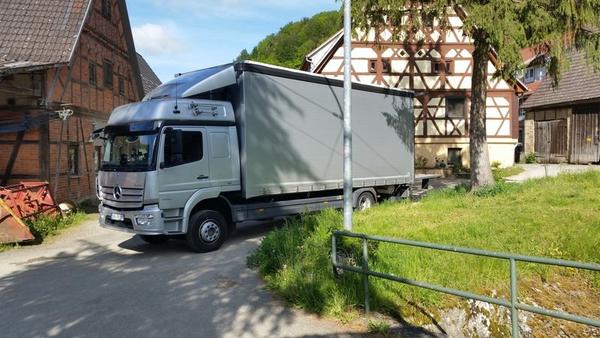 15 Tonnen LKW EURO 6 - Curtainsider / Schiebeverdeck / Ladebordwand